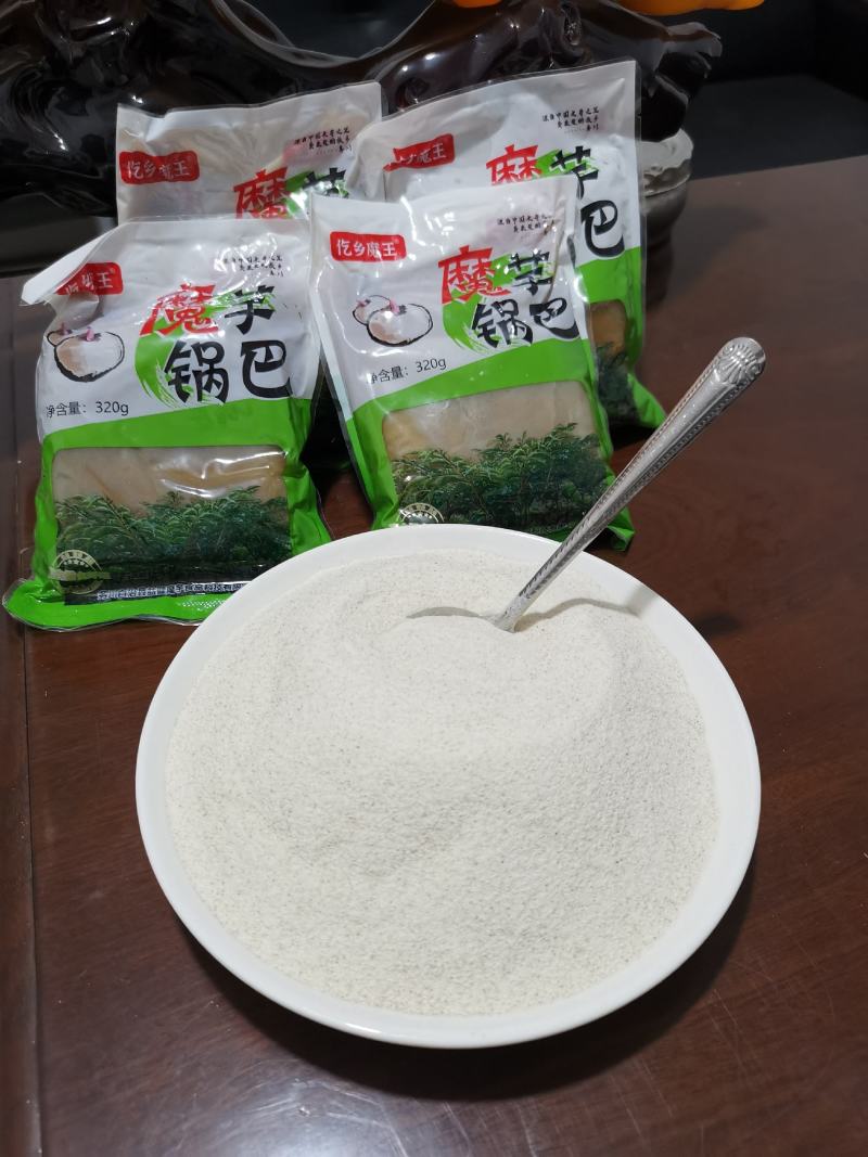 贵州遵义魔芋粉1斤做40-50斤魔芋豆腐精粉Q弹爽口润滑