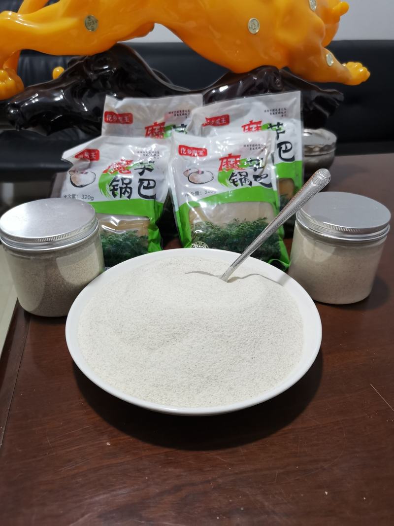 贵州遵义魔芋粉1斤做40-50斤魔芋豆腐精粉Q弹爽口润滑