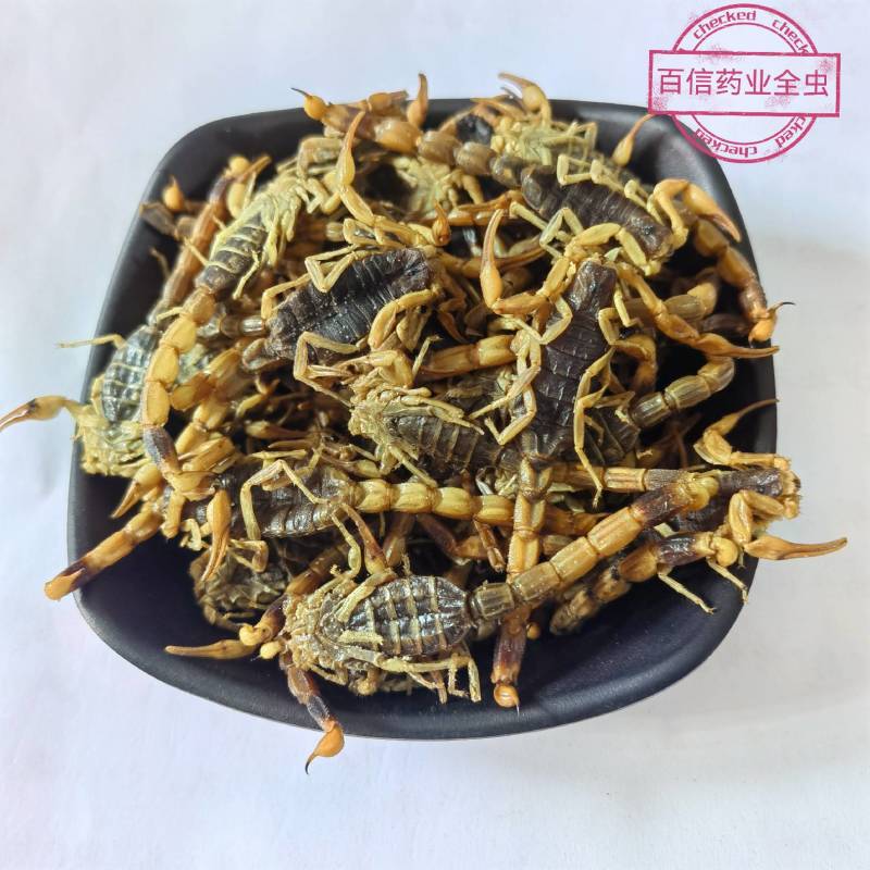 蝎子新货淡盐水全虫颜色好看重在品质物美价廉