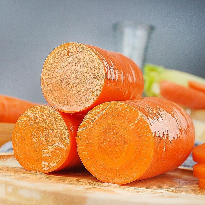 【胡萝卜】三红胡萝卜产地直供保质保量看货论价