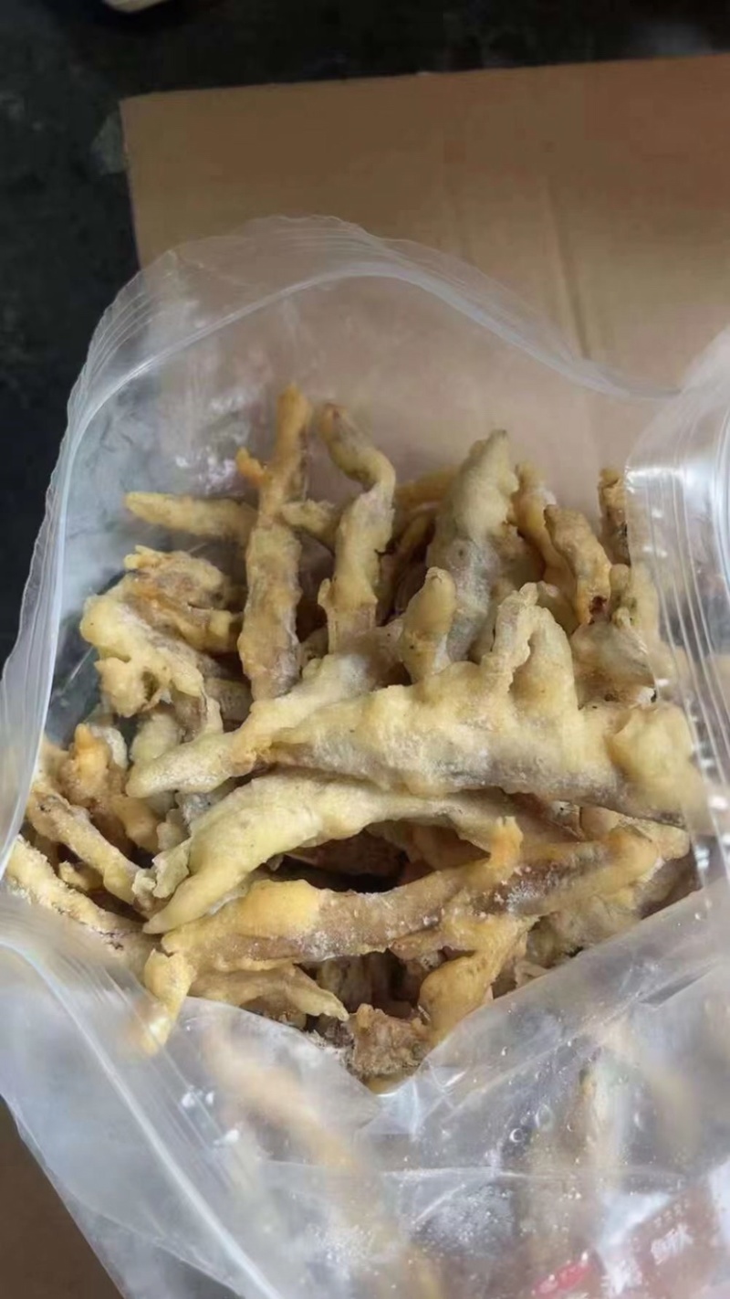 油炸泥鳅跑江湖长线热卖小吃一包5斤过油即可食用