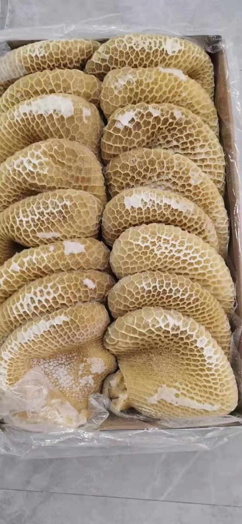 国产半成品牛肚，水退，带金钱肚，手续齐全