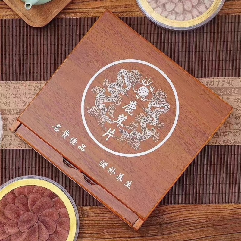 长白山干鹿茸片时来运转礼盒干鹿茸东北纯正源头批发直销