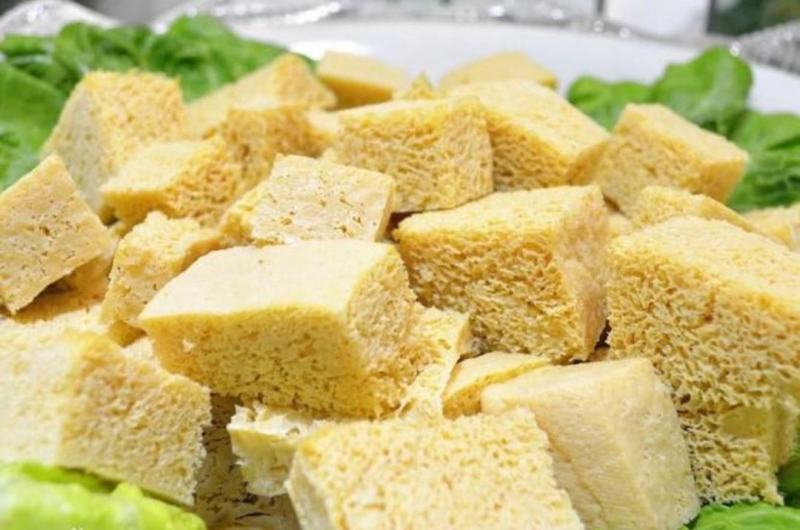 冻豆腐冻黑豆腐冻青豆腐豆腐泡量大价优厂家直销