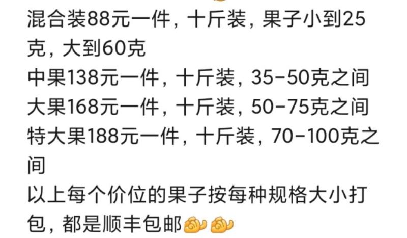 大五星枇杷
