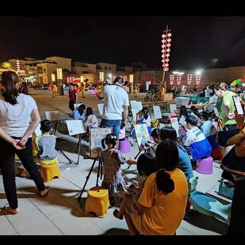 地摊儿童涂鸦画板diy画板儿童益智玩具公园广场夜市热卖
