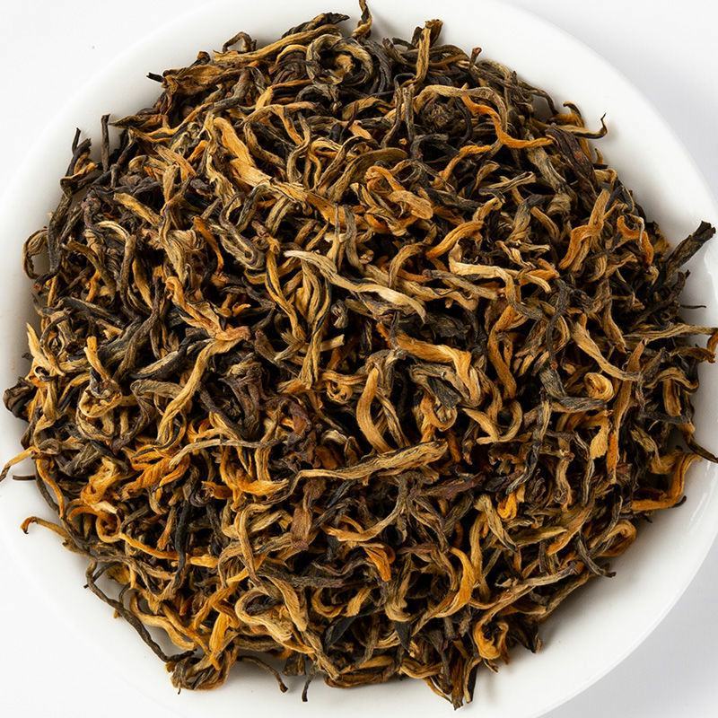 云南滇红茶叶金芽毫春新茶凤庆古树花蜜浓香型送礼盒散装