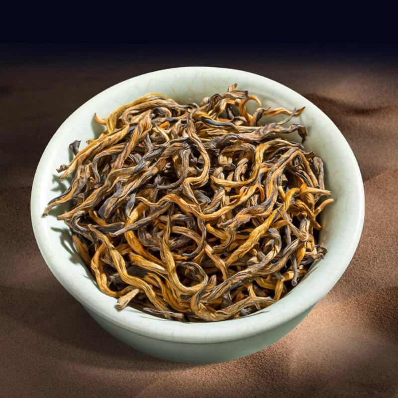 云南滇红茶叶金芽毫春新茶凤庆古树花蜜浓香型送礼盒散装