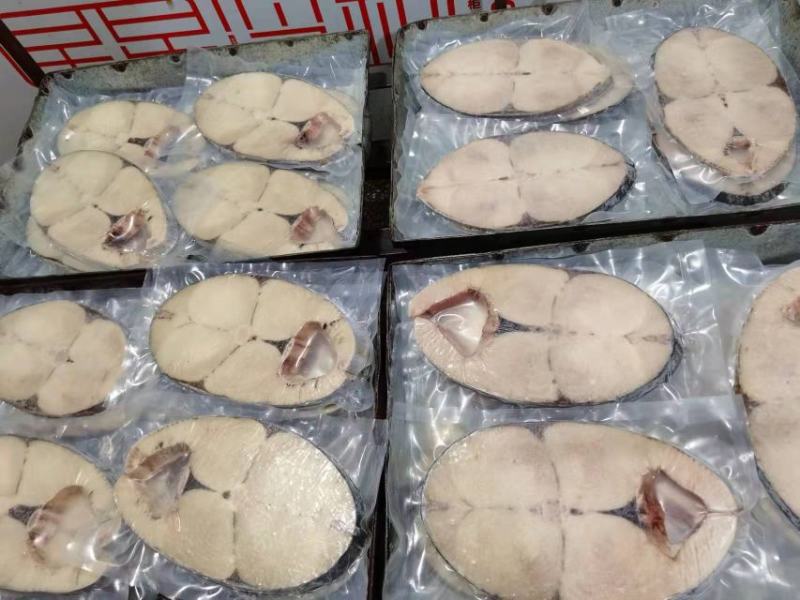 马鲛鱼片500克2-3片真空包装无冰衣