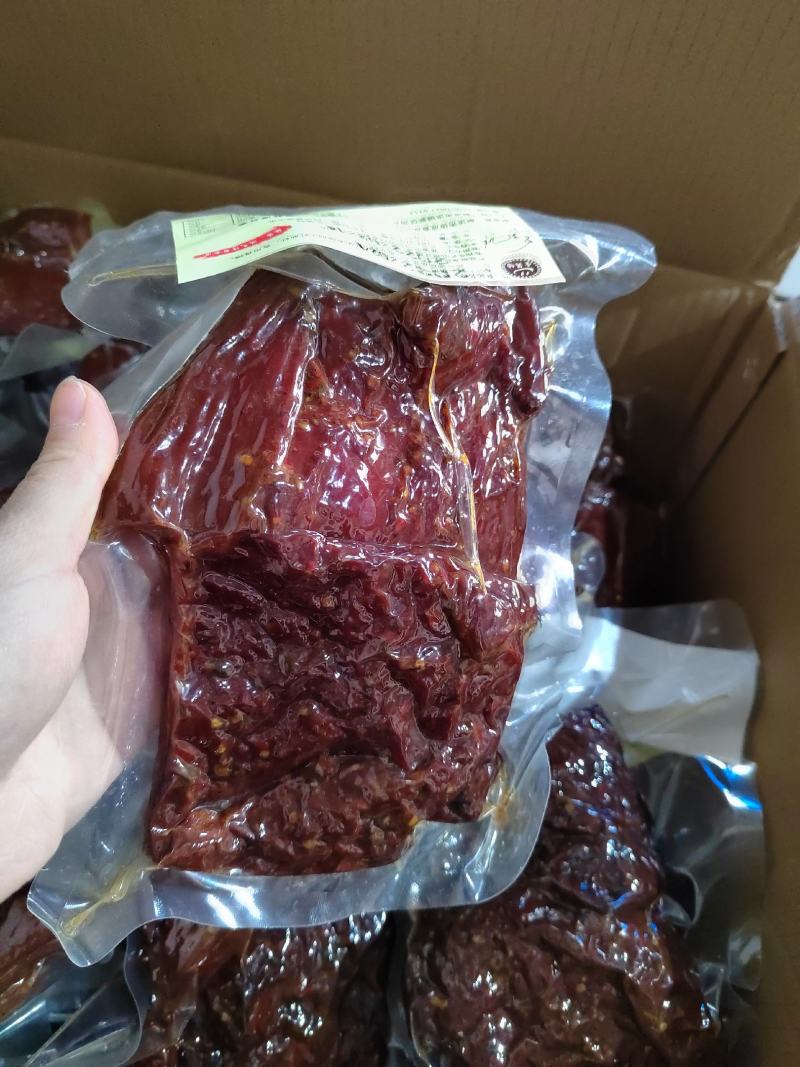 【火爆】全熟真空大块肉牛肉风味开袋即食一件50斤