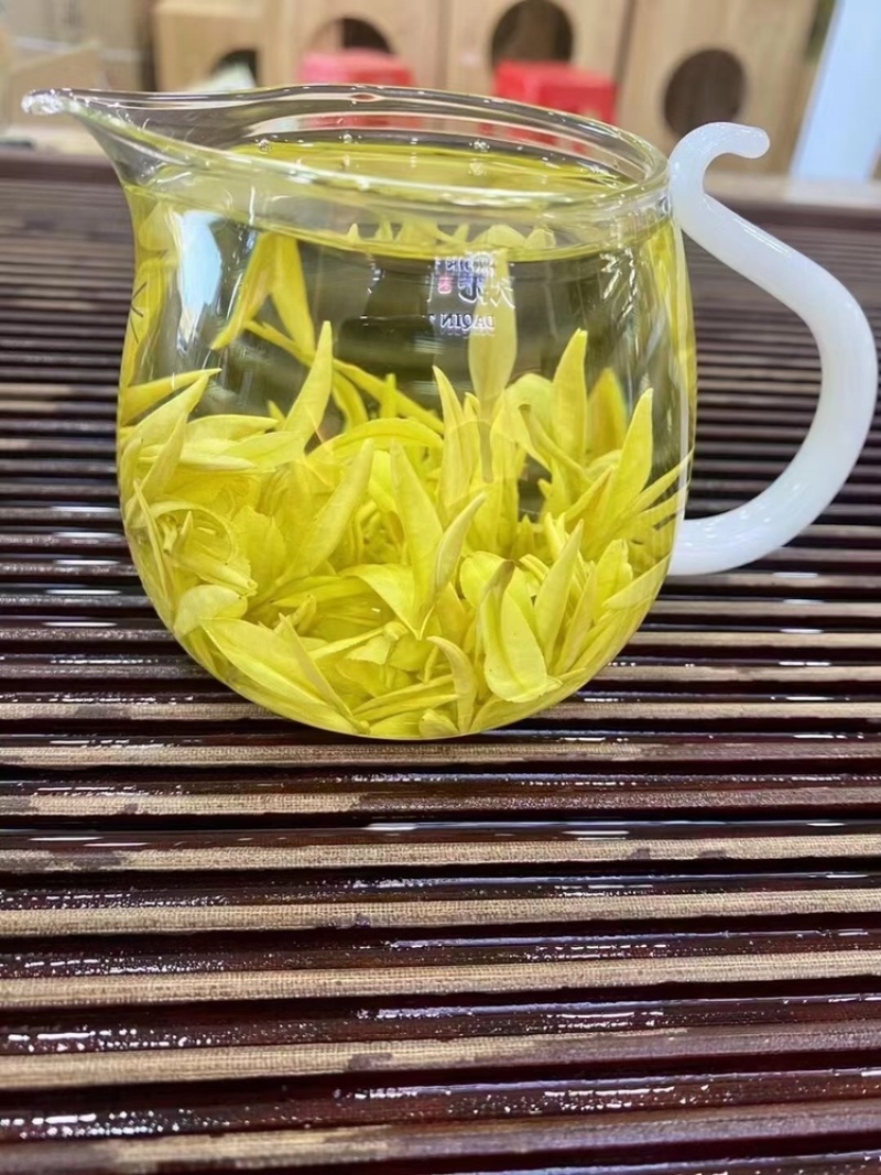 2024新茶上架头春黄金白茶，芽头肥壮均匀。