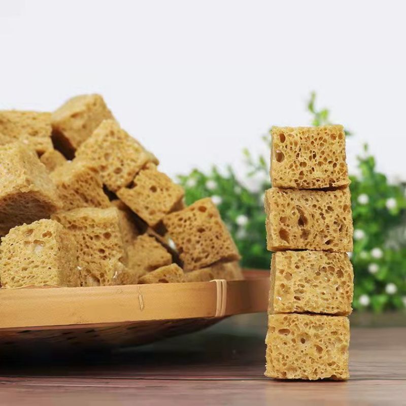 面筋干面筋丁火锅配菜凉皮干烤麸丁块面筋干凉拌菜