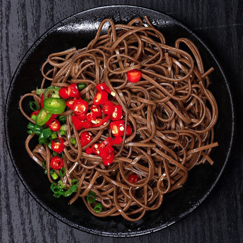 0脂肪荞麦面条挂面批发特价整箱杂粮粗粮减代餐肥方便速食面