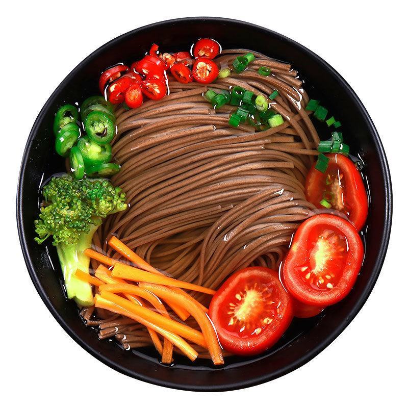 0脂肪荞麦面条挂面批发特价整箱杂粮粗粮减代餐肥方便速食面