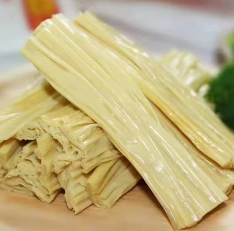豆黄金128g有机鲜食腐竹10袋无添加高蛋白开袋即食