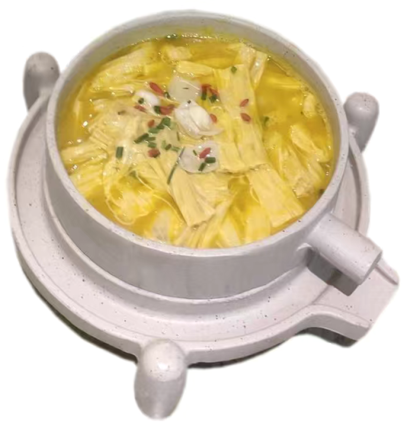 豆黄金128g有机鲜食腐竹10袋无添加高蛋白开袋即食