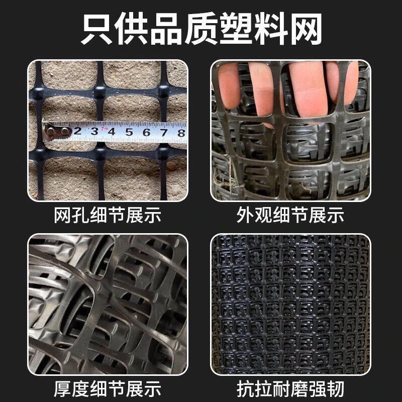 塑料网2.6毫加厚围栏防护网果园农场圈地土工格栅养殖网