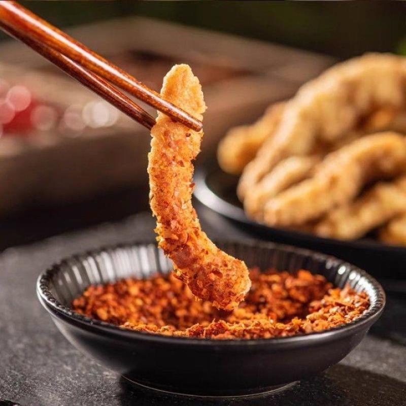 油炸小酥肉农家休闲小吃餐饮火锅食材油炸小吃半成品批发