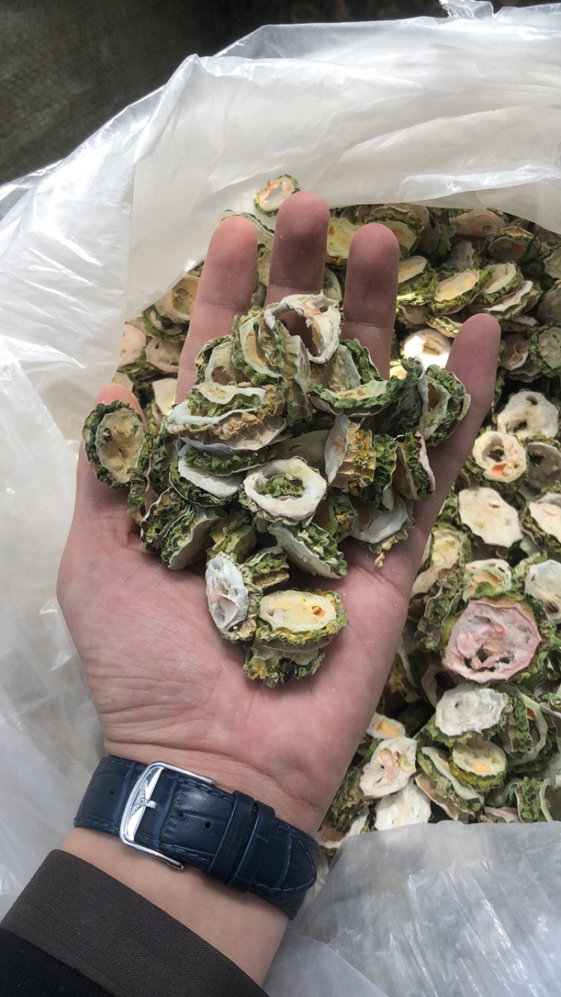 晒干苦瓜片，精选晒干苦瓜片，年产量100吨以上，以质论价