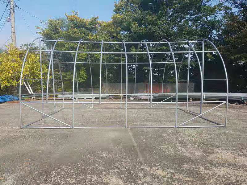 大棚钢管骨架农业养殖种植花卉水果蔬菜单体大棚热镀锌