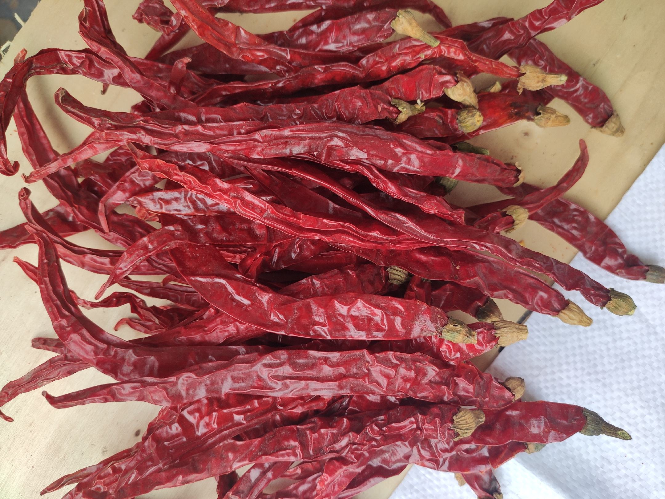 干辣椒香气对比图