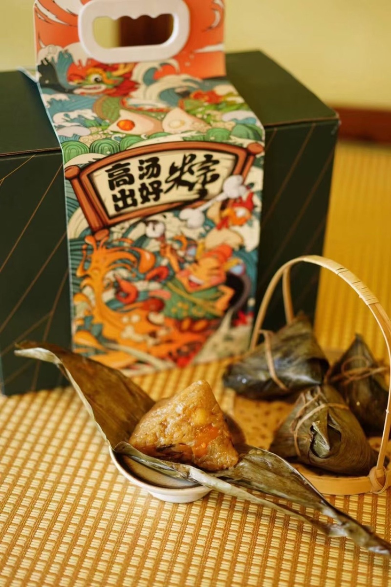 超市，社区，鲍鱼粽子