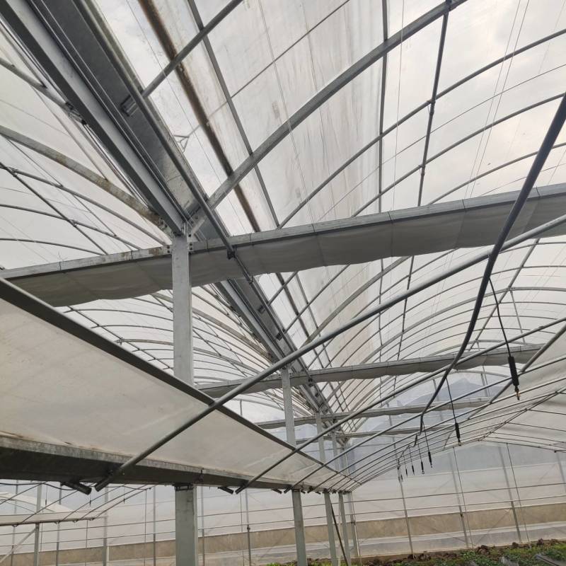 外遮阳连栋大棚花卉大棚温室连栋骨架大棚配件蔬菜大棚