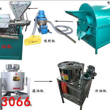 大中小型新型多功能榨油机，一机多用，冒渣少丶出油率高