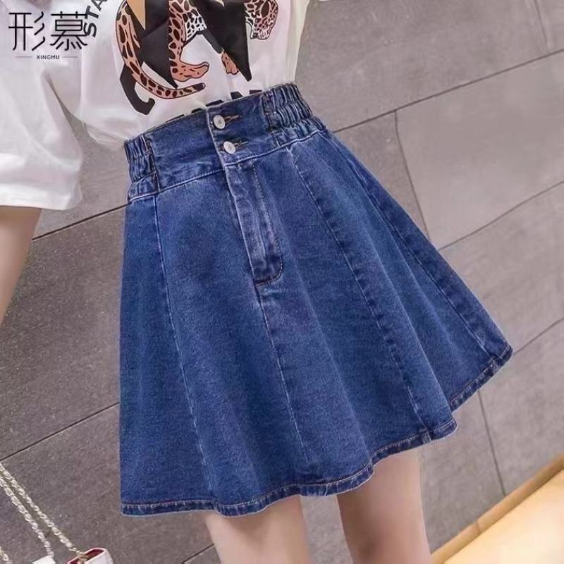 牛仔短裙女夏季设计感小众半裙高级感高腰显瘦短款包臀半身裙