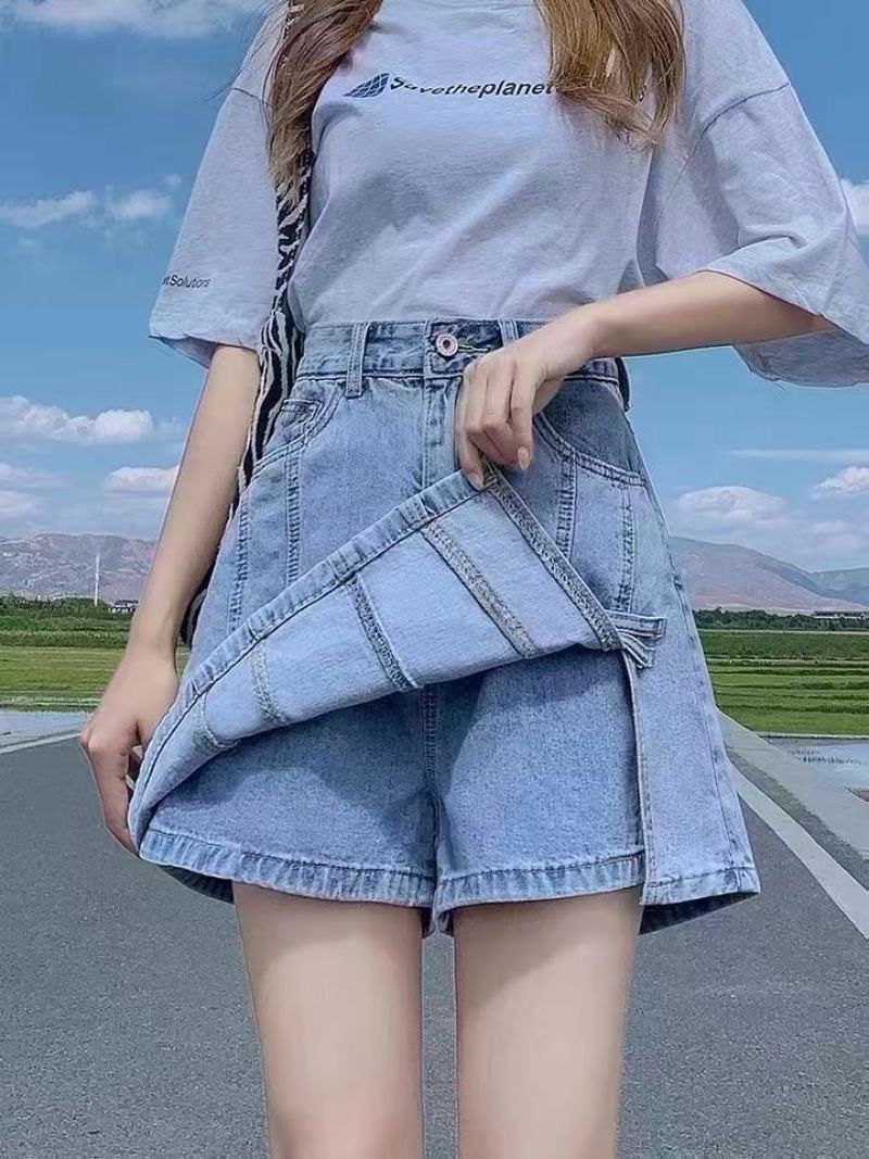 牛仔短裙女夏季设计感小众半裙高级感高腰显瘦短款包臀半身裙
