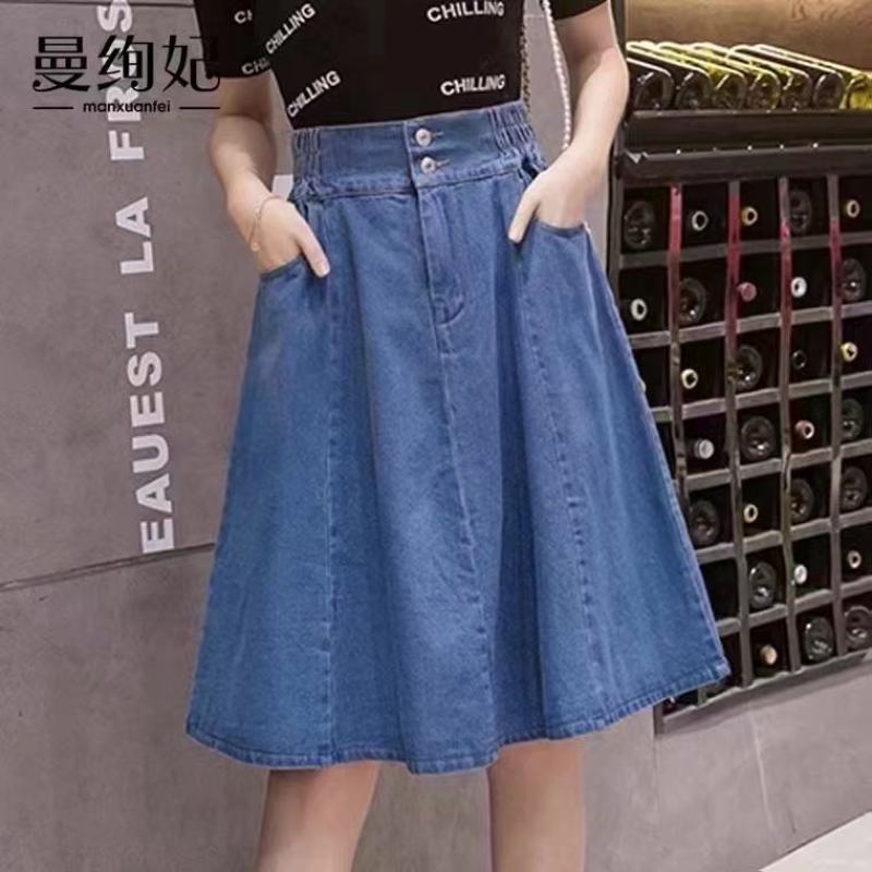 牛仔短裙女夏季设计感小众半裙高级感高腰显瘦短款包臀半身裙