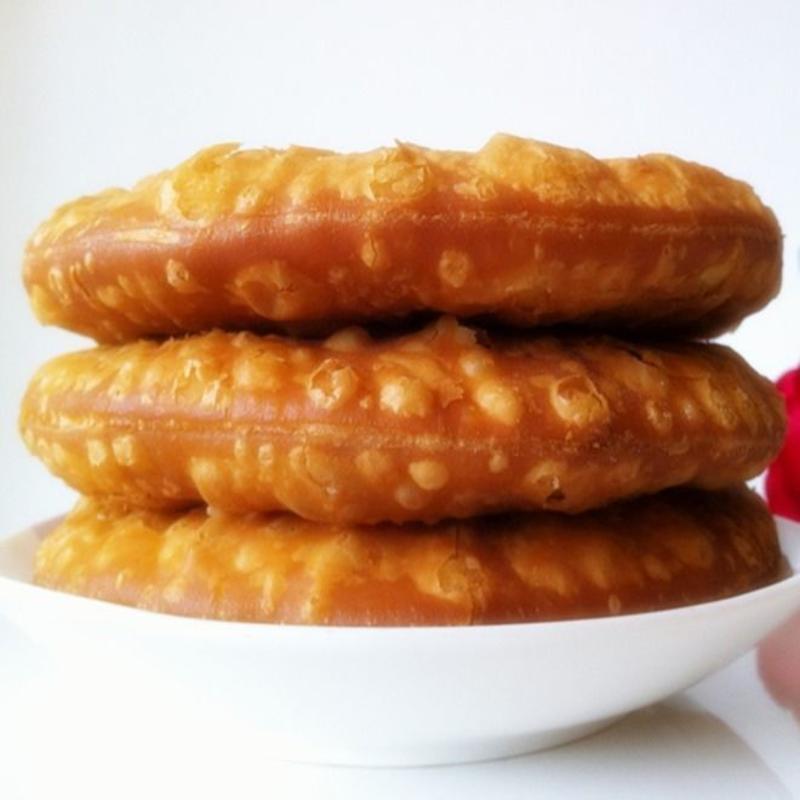 【今日现炸】甘肃油饼油香酥馍饼清真食品回族小吃手工老面油