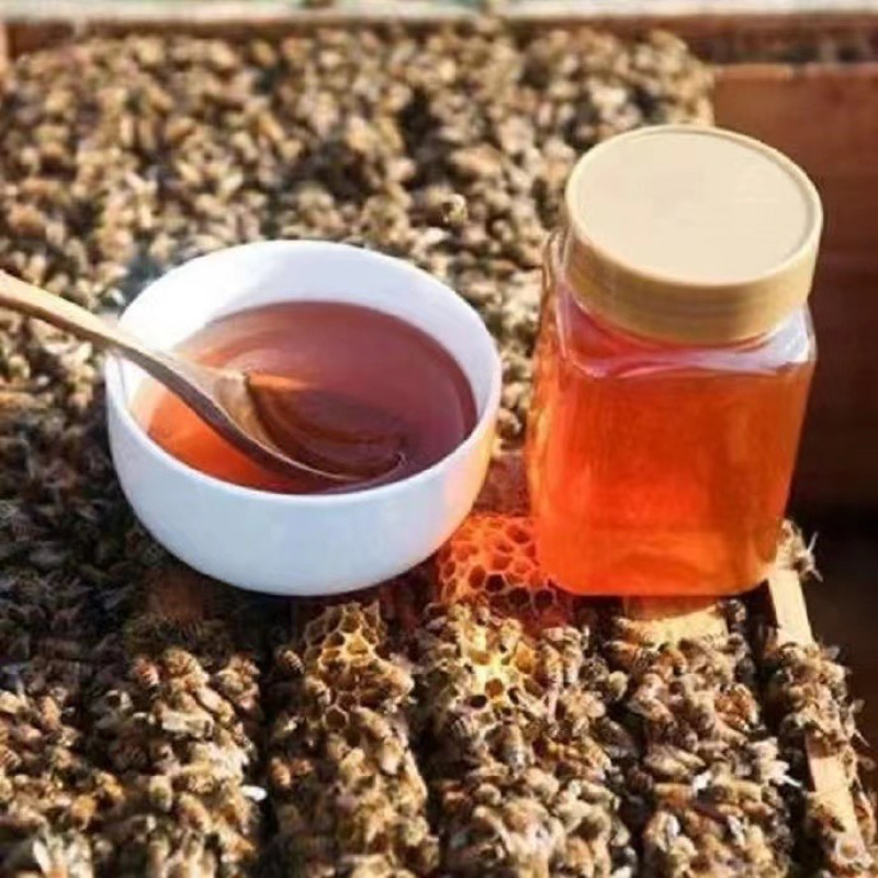 蜂巢蜜土蜂蜜农家自产蜂窝蜜菜花蜜蜂蜜批发