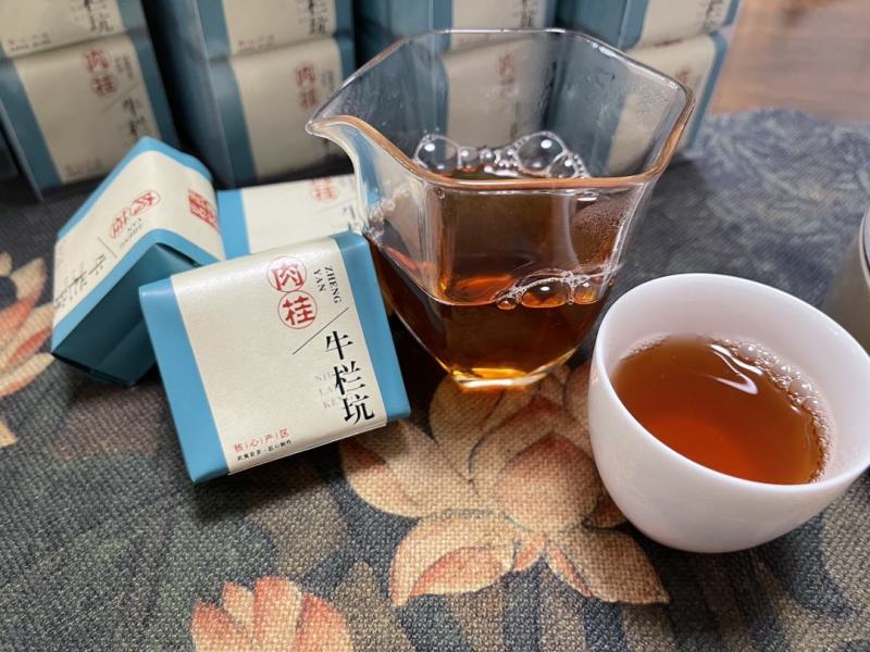 【特等奖大红袍】牛栏坑肉桂武夷山大红袍茶叶礼盒装乌龙茶