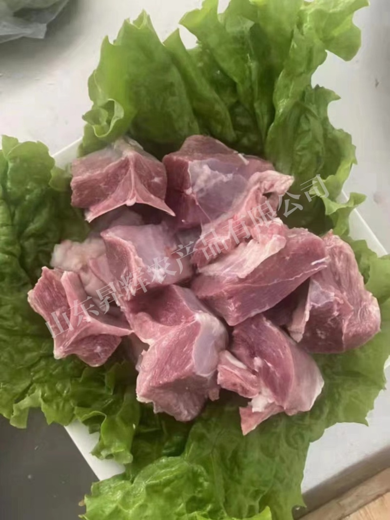 鹅肉块批发厂家，鹅白条切块，山东鹅肉块供应
