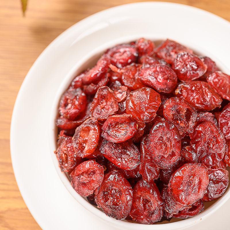 新鲜蔓越莓干罐装雪花酥专用烘焙用材料散装1斤蔓越莓干包邮