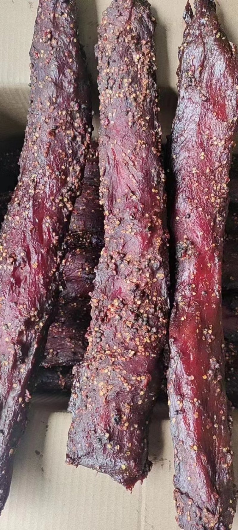 里脊大块肉麻辣大长条五香里脊肉牛肉味大块肉批发