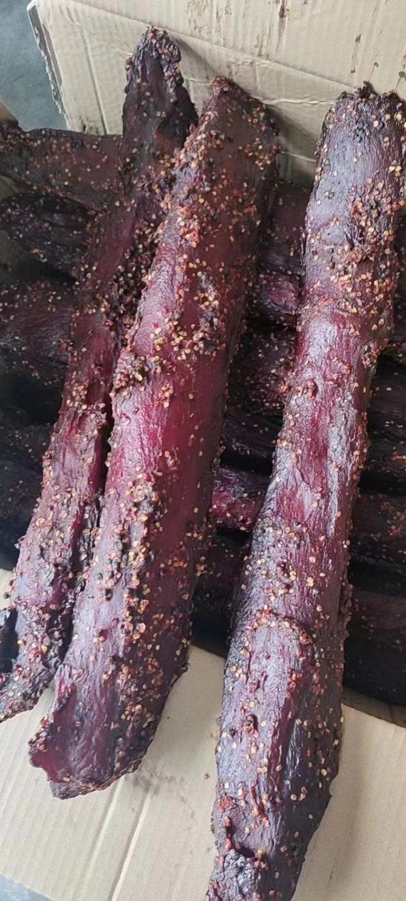 里脊大块肉麻辣大长条五香里脊肉牛肉味大块肉批发