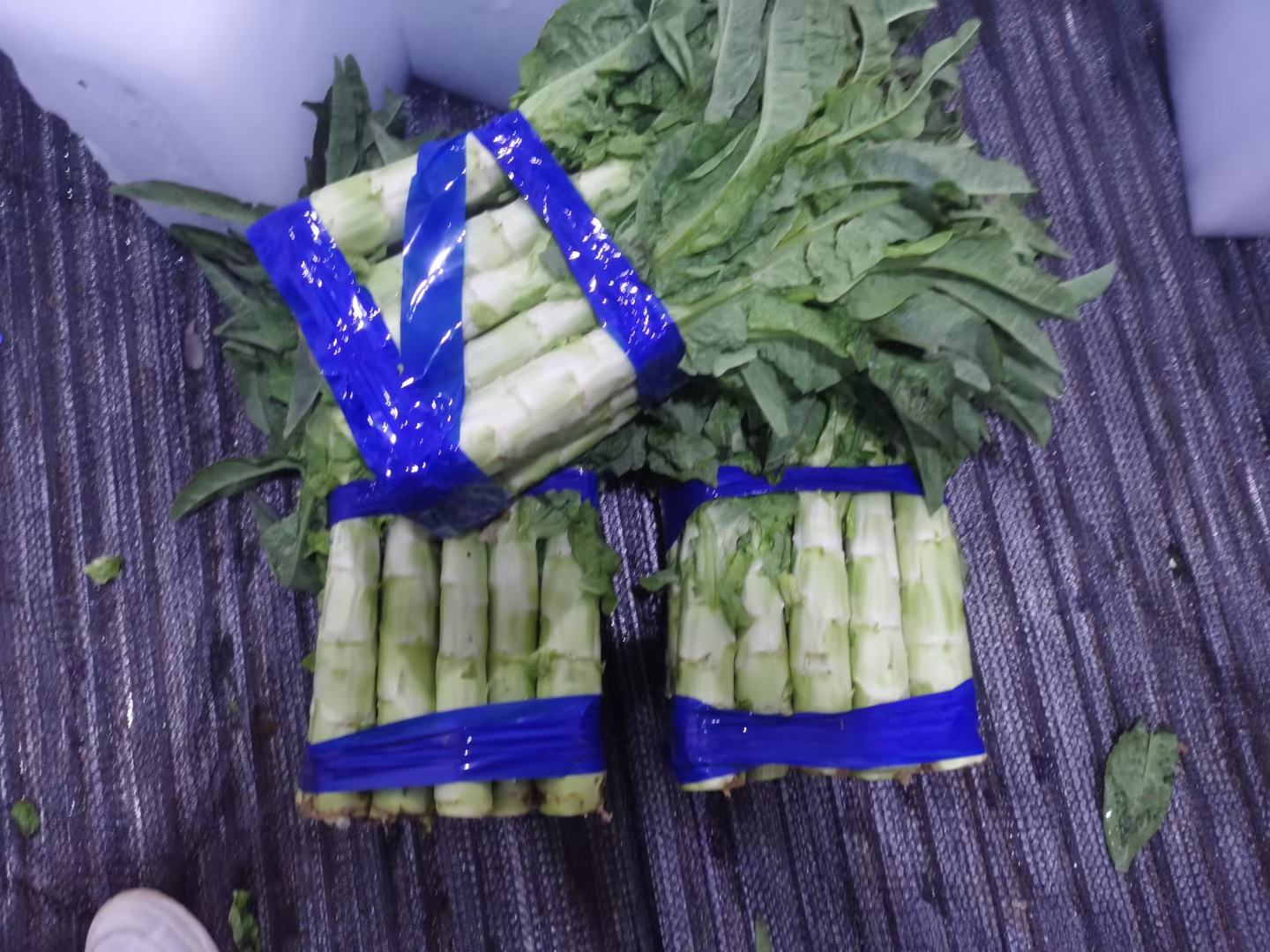 莴苣菜清炒示意图