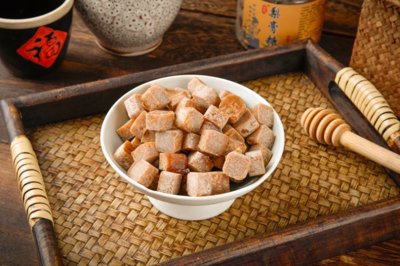 梨膏糖薄荷糖甘草含冰片手工颗粒梨膏糖厂家直销