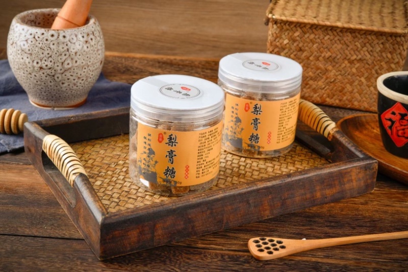梨膏糖薄荷糖甘草含冰片手工颗粒梨膏糖厂家直销