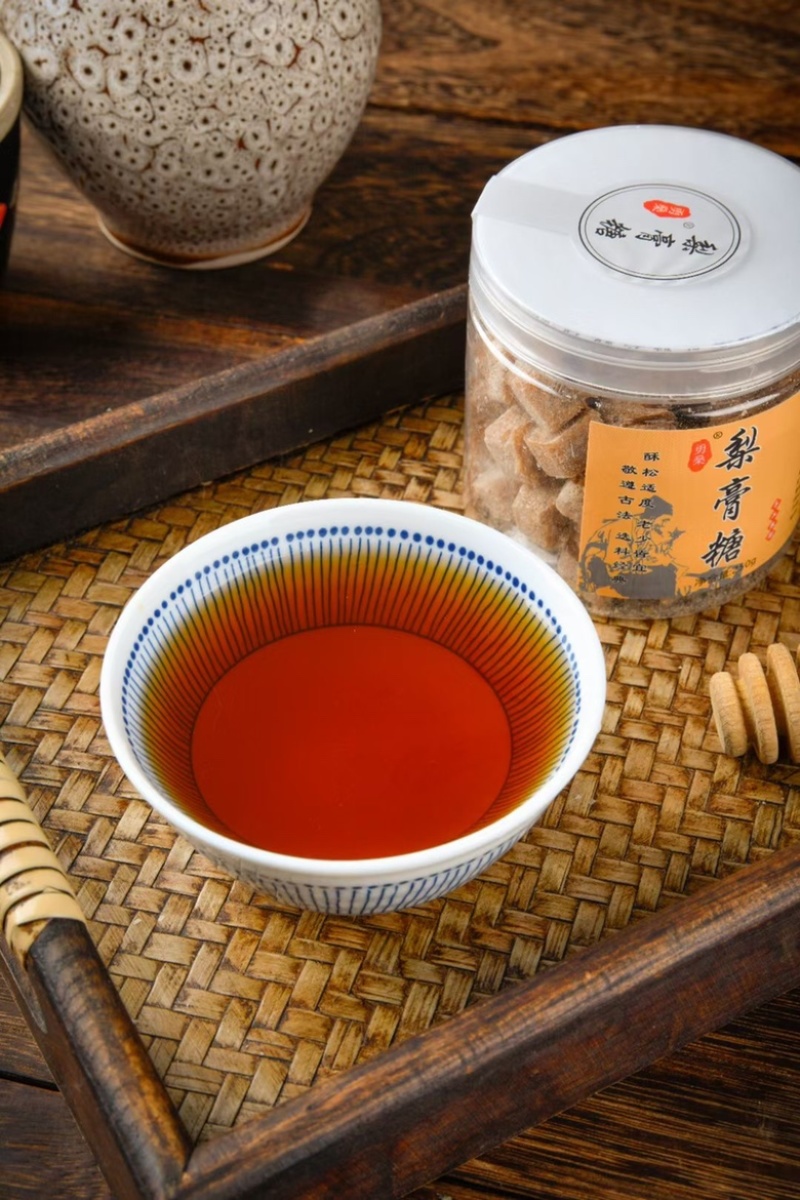 梨膏糖薄荷糖甘草含冰片手工颗粒梨膏糖厂家直销