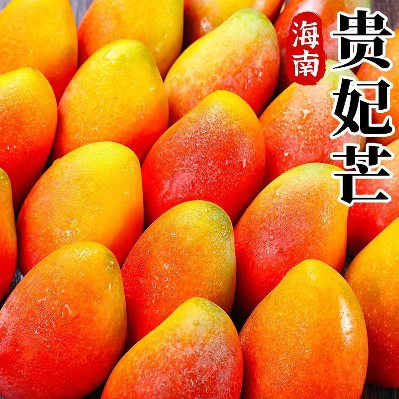 一件代发贵妃芒海南三亚贵妃芒果水果新鲜当季3/5/9斤