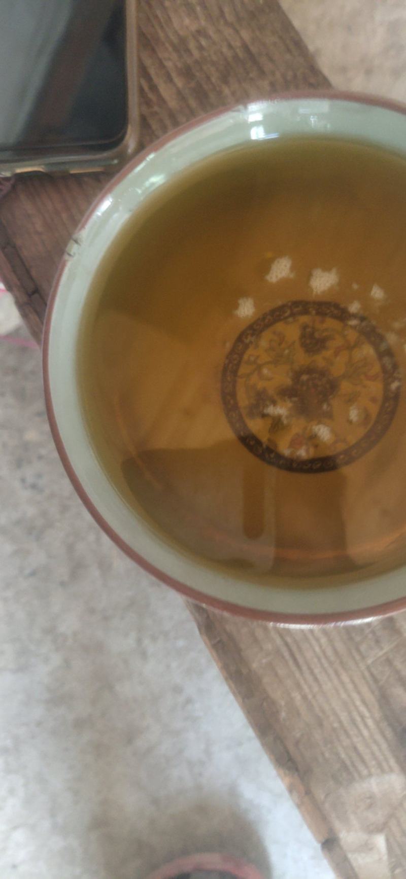 自家种植的茶树