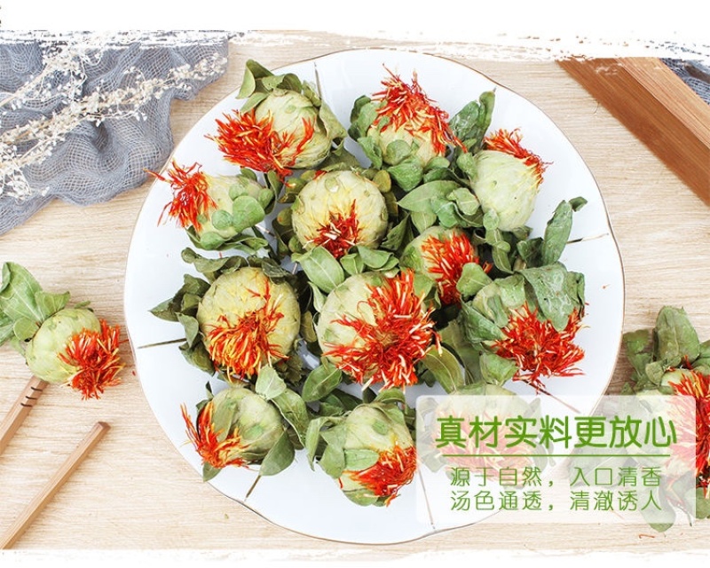云南红花朵高原藏红花红花茶泡酒泡水泡脚厂地批发