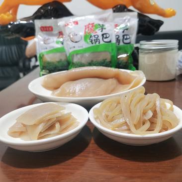 贵州遵义特产魔芋锅巴魔芋豆腐产地低价批发320克一包