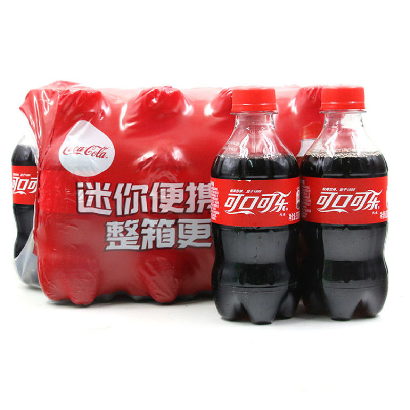 可口可乐雪碧芬达整箱300ml*12瓶/24瓶碳酸饮料