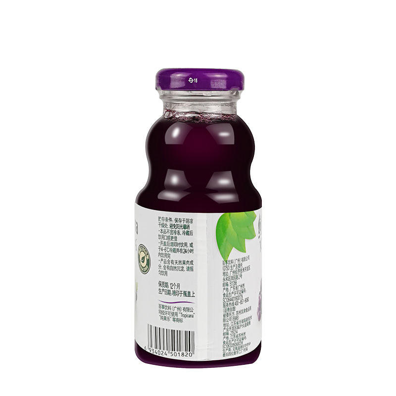 纯果乐葡萄汁纯果汁250ml*6瓶葡萄汁葡萄汁包邮