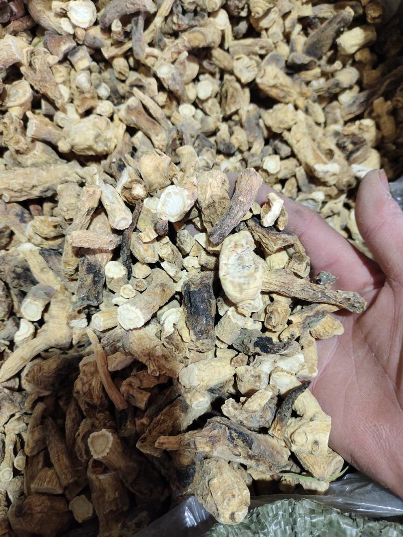 西洋参投料大全芦头须子烂头片沫打粉料