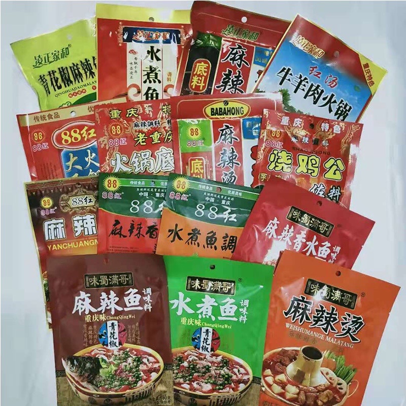 江湖地摊火锅底料火锅料重庆麻辣火锅10元3包模式